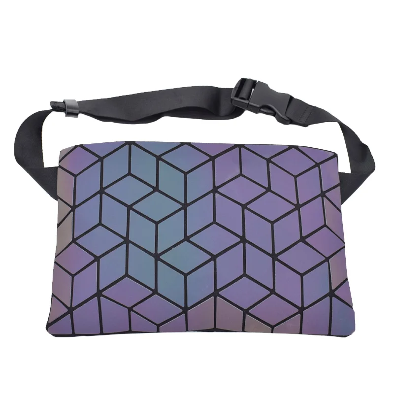 Светящиеся женские поясные сумки голографическая поясная сумочка Женская сумка