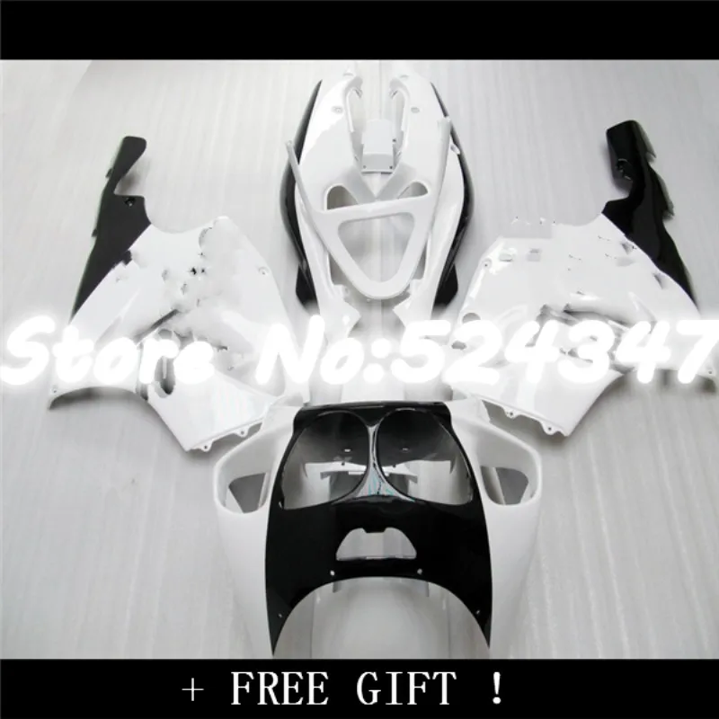 

Бело-черные Обтекатели для KAWASAKI NINJA 96-03 ZX7R 96 97 98 99 00 01 02 03 ZX 7R ZX-7R 1996 1997 1998 2003 комплект обтекателей