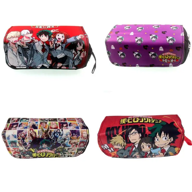 My Boku No Hero Academy Cosplay Pen Чехол карандаш с мультяшным рисунком для студентов школы