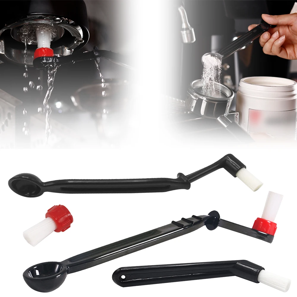 

Кофе Чистящая Щетка для машины Пластик Главная щетка для пыли кофеварка для приготовления эспрессо Кофе чистящая ручка очиститель инструм...