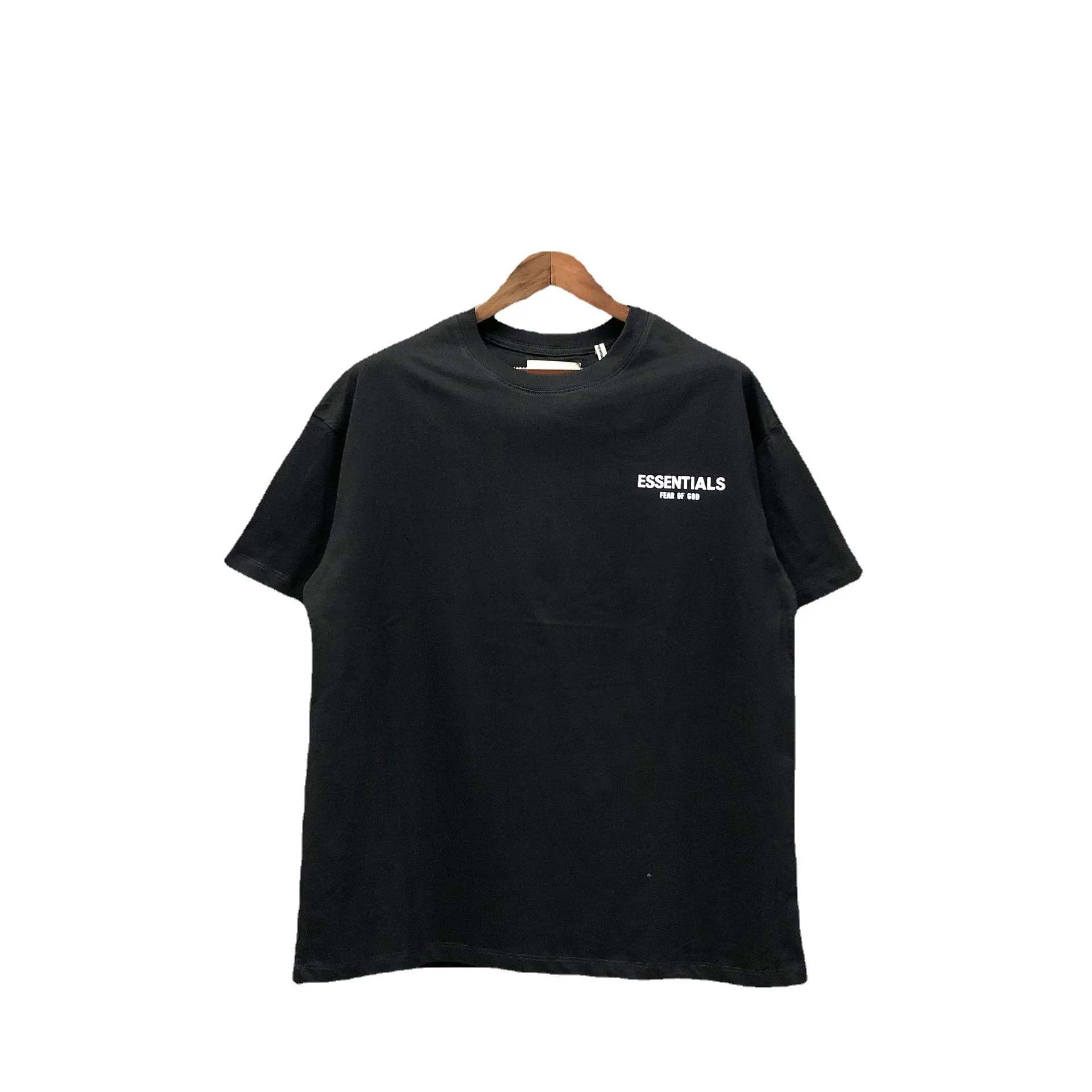 

FOG T Shirt Women Y2k Harajuku Double Line Short-sleeved Trendy Brand Loose High Street Couple T-shirt Anime Popular Streetwear