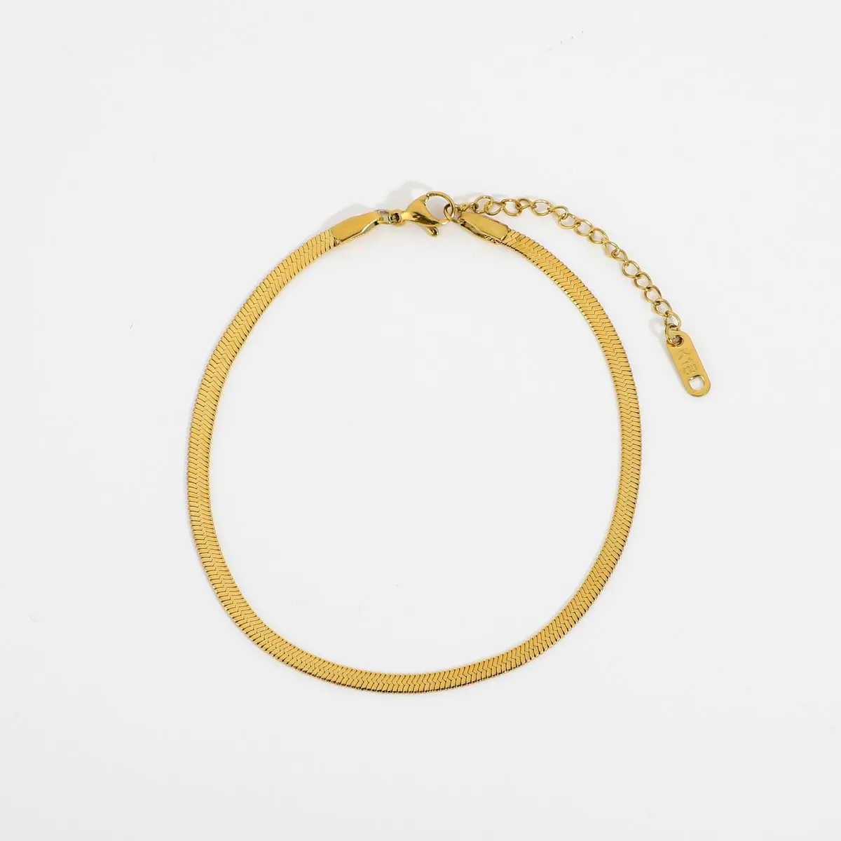 

18K Gold Plated Stainless Steel Anklets For Women Girls Fashion Beach Anklet Barefoot Accessories Gift