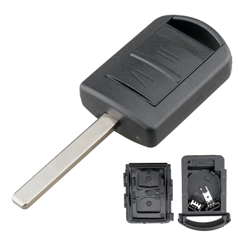 2 кнопки, чехол для автомобильного ключа Fob, Сменный Чехол для пульта дистанционного управления, подходит для Opel Vauxhall Corsa 2000 ON Meriva 2002 ON Combo 2001 ON Agila