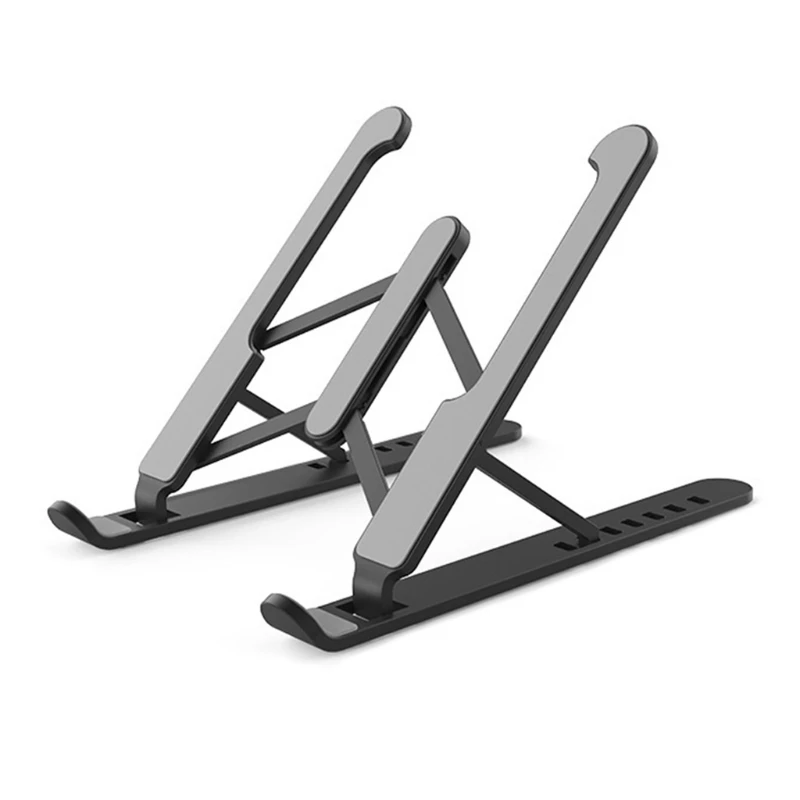 

T3EB Tablet Stand Creative Computer Stand Riser Foldable and Portable Laptop Holder Heat Dissipation 8 Gears Riser