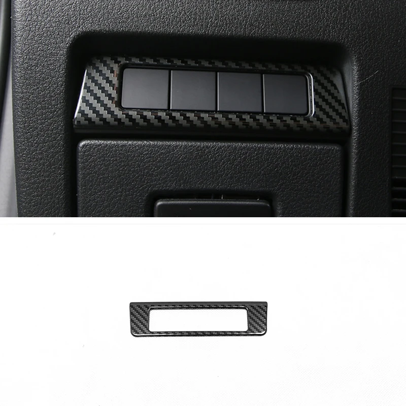 Stainless steel For Mazda 3 2019 2020 Car Anti-slip switch Decoration Cover Trim Sticker Car Styling Accessories 1PCS