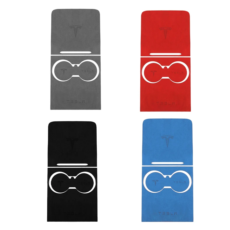

Car Accessories Interior Modification Turn Fur Central control Stickers For Tesla Model 3 Y in 2021 Suede TURN FUR ModelY