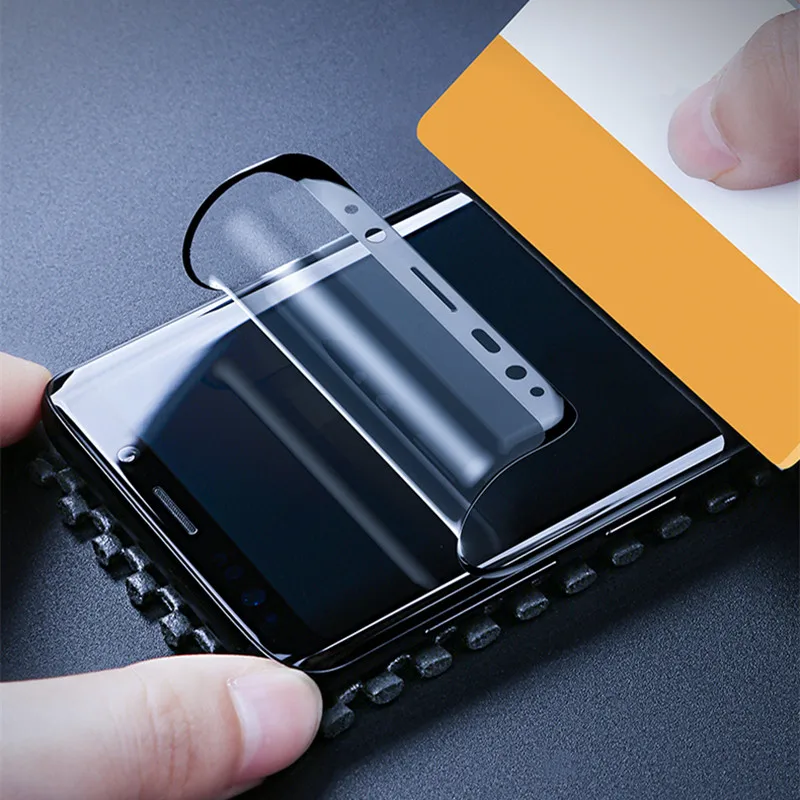 Защитная пленка для Samsung Galaxy S8 S9 Plus S7 Edge Note 8 9 защита экрана S6 не стекло|Защитные