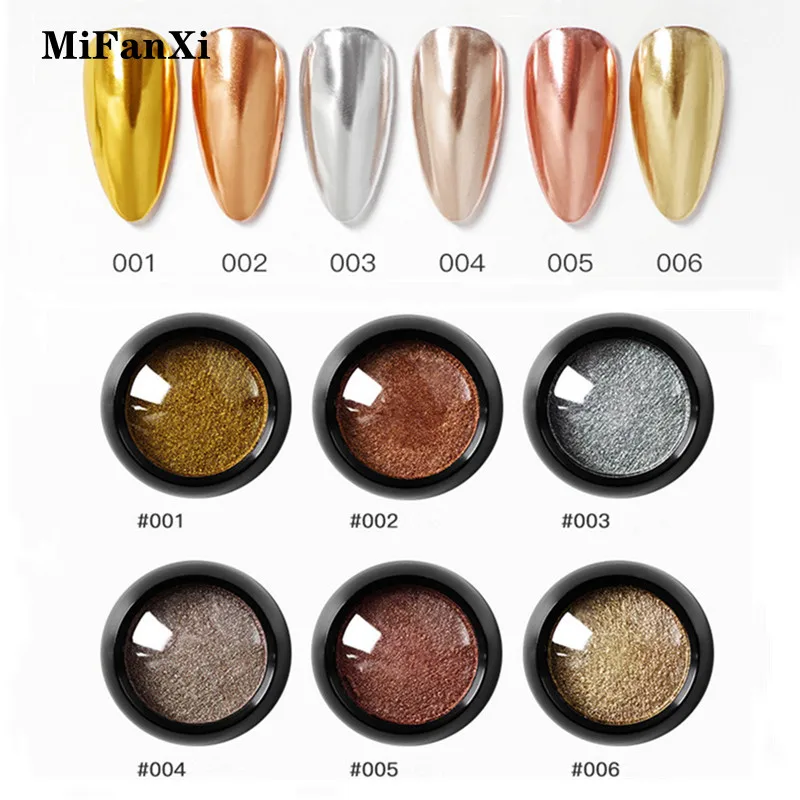 

Nail Art Solid Aurora Mirror Sparkling Powder Chrome Transparent Glitter Laser DIY Decoration Manicure Tools