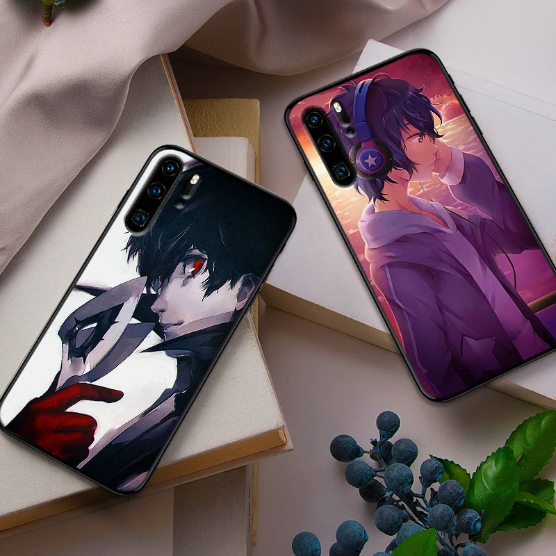 Для мальчиков с рисунками аниме Чехлы для мобильных телефонов huawei P10 P20 2019 M10 M20 M30 S6
