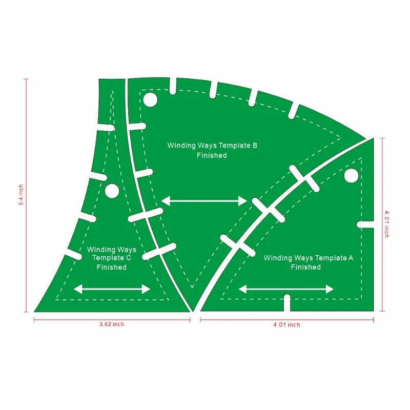 3 шт. шаблон для вырезания ткани в форме рыбы | Дом и сад