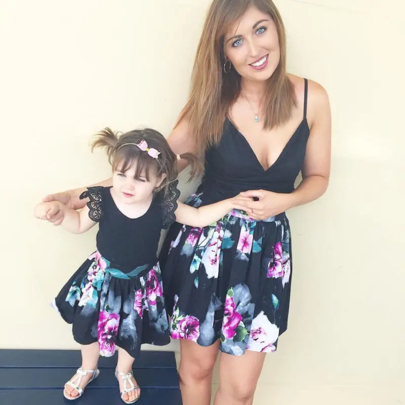 Модные повседневные летние топы без рукавов с v-образным вырезом и юбкой для мамы