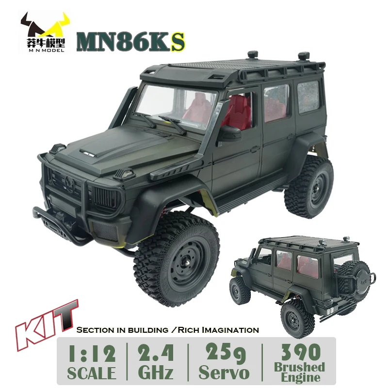 1/12 MN Car MN86KS комплект 2 4G WD несобранный G500 230 мм Колесная база внедорожник сделай сам