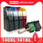DMYON чернила Замена для Hp 140 141 XL C4583 C4283 C4483 C5283 D5363 D4263 D4363 C4480 картриджей принтера