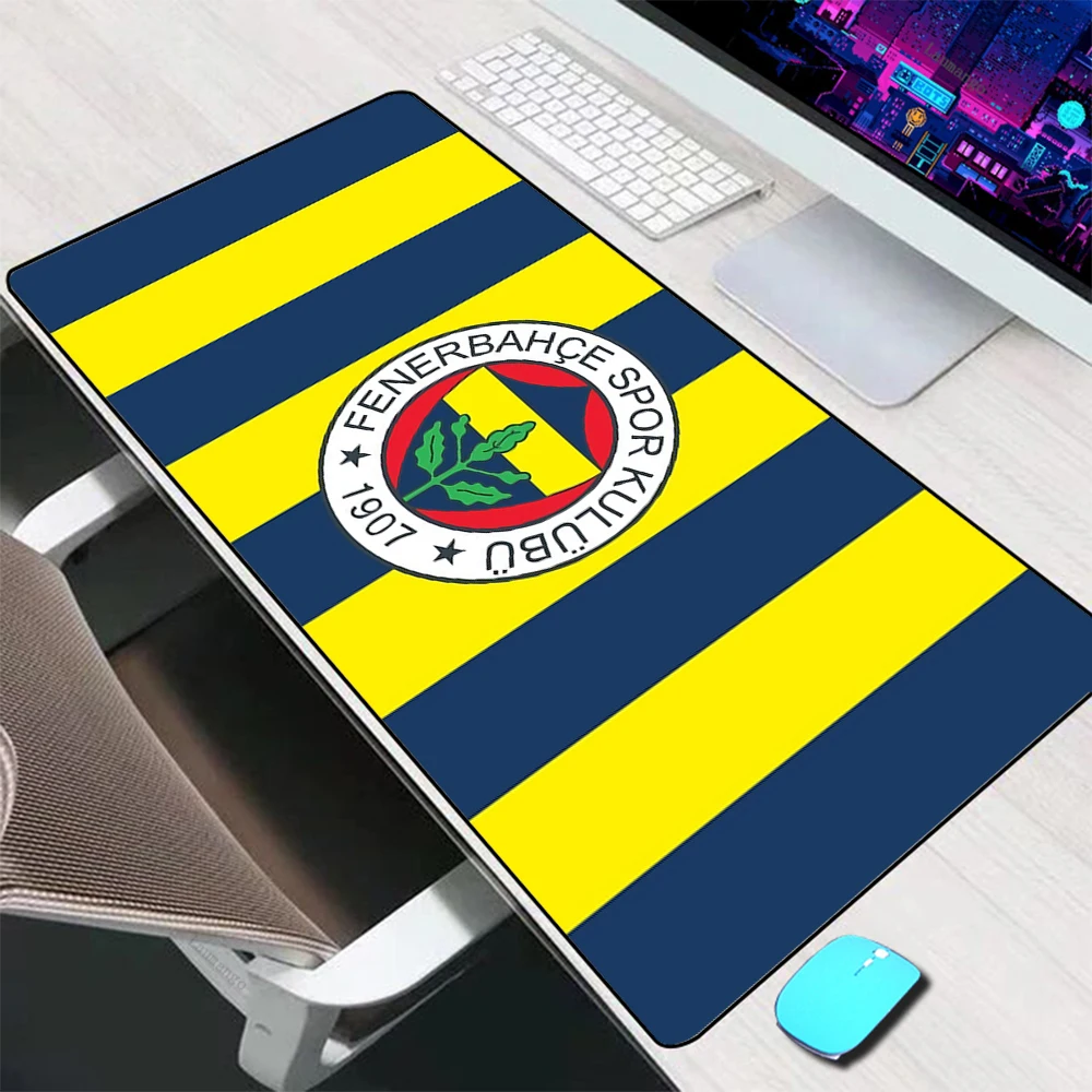 

Turkey Fenerbahce SK Mouse Pad Large Gaming Accessories Mouse Mat Keyboard Mat Desk Pad Computer Mousepad Gamer Laptop Mausepad