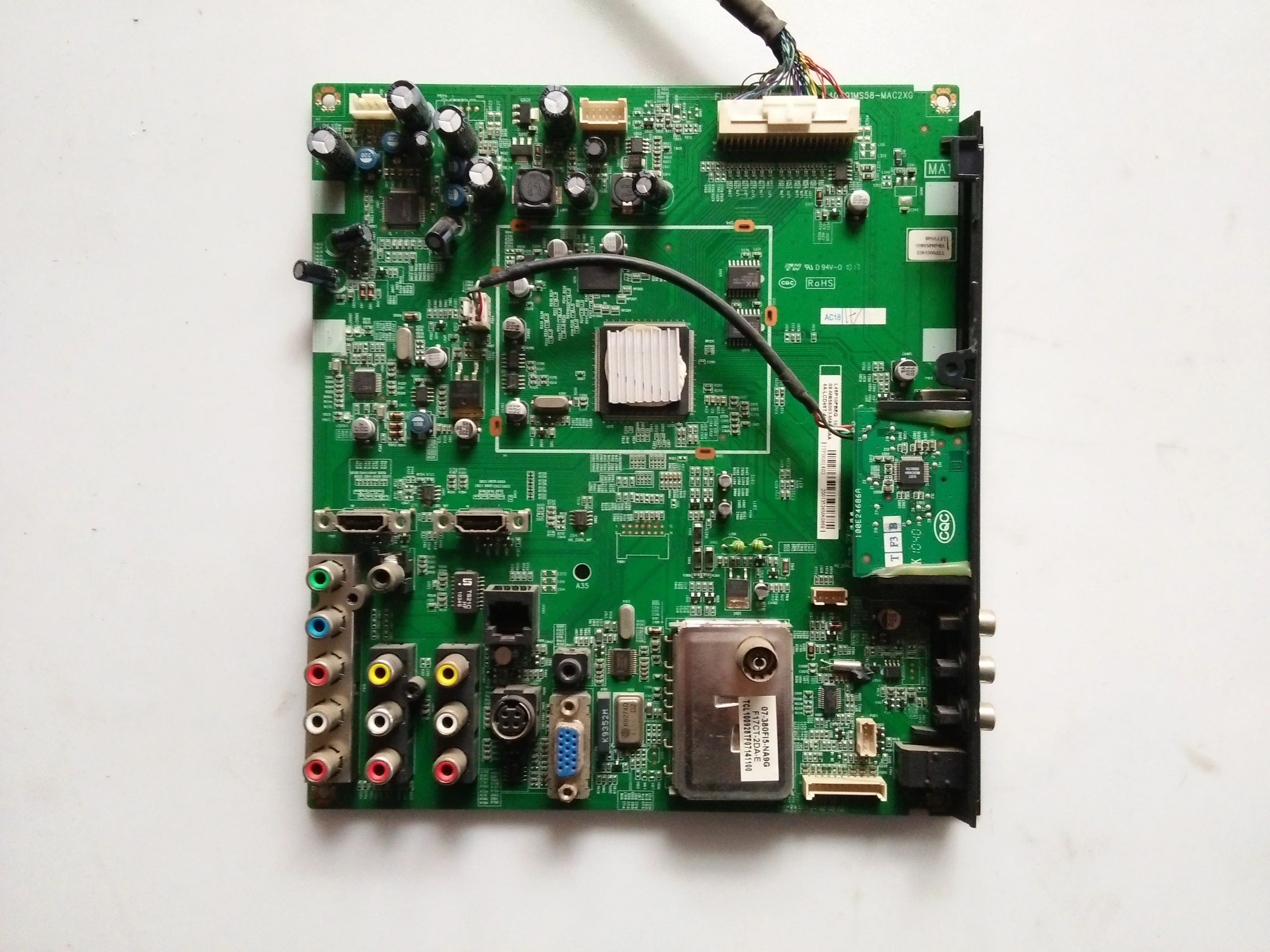 

Original logic board main board l42f19fbe l46p10fbeg main board 40-01ms58-mac2xg screen t420hw04 t4460hw03 circuit board