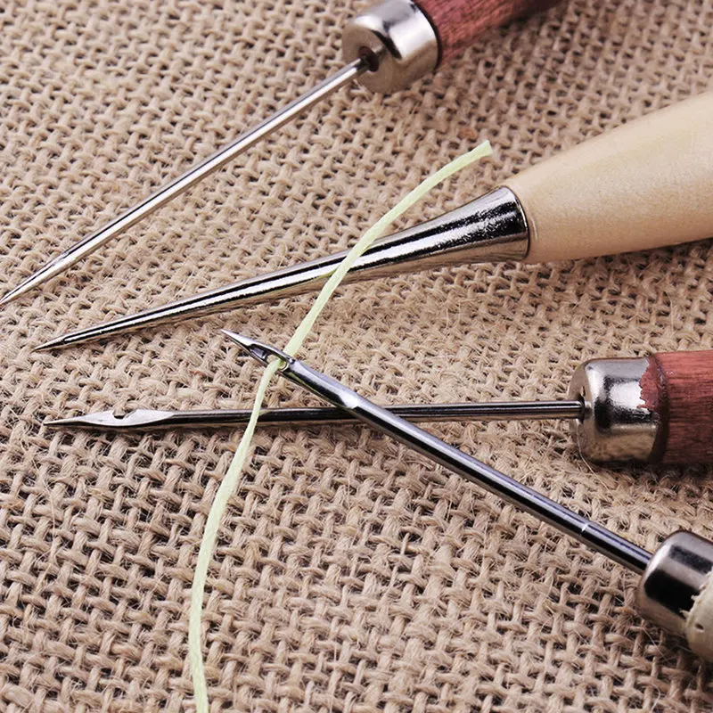 62 шт. набор инструментов для работы с кожей|Наборы обработки кожи| |