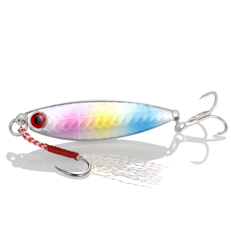 1 шт. металлическая блесна приманка для джигггинга 10 г/14 г/17 г/21 г/7 г медленная