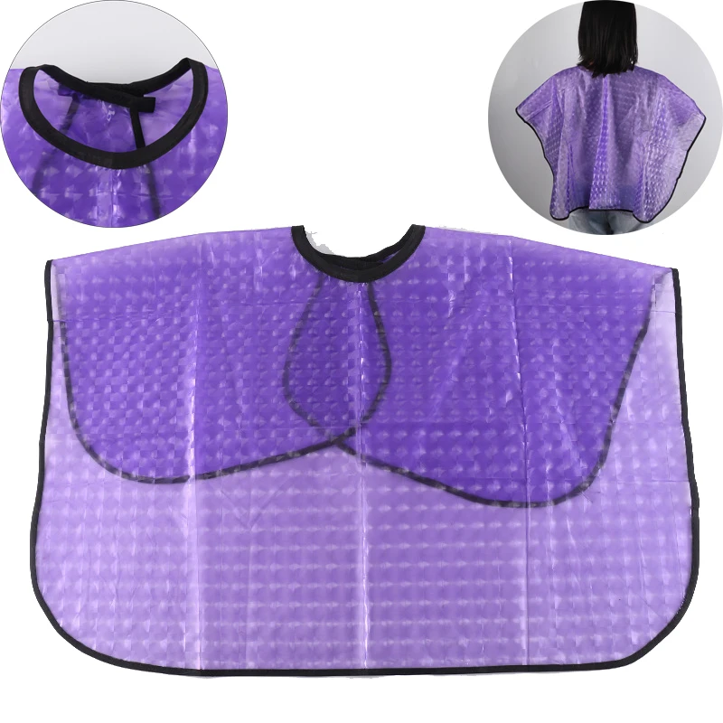 

Hair Cutting Collar Waterproof Colouring Cape Hair Dyeing Shawl Special Dyed Oiling Cloth Barber Shop Hair Salon Haircut Shawl