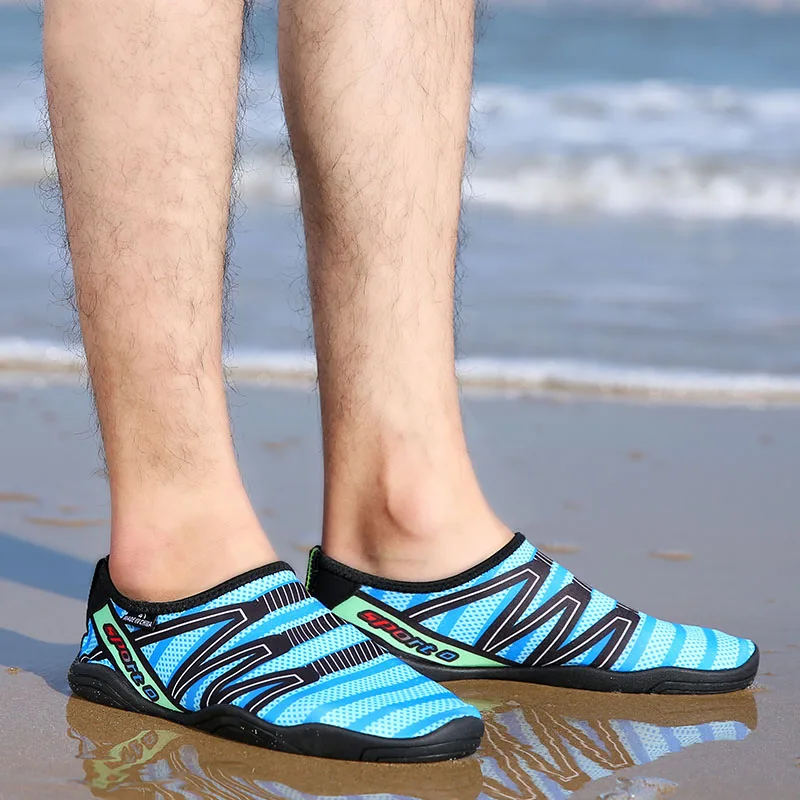 Водонепроницаемая обувь Zapatos De Agua для плавания мужчин и женщин пляжная кемпинга