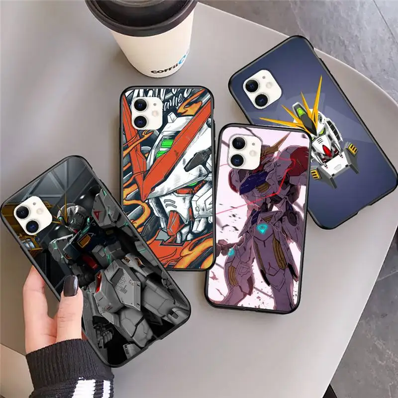 

Nu Gundam Awesome Phone Case For iphone 12 11Pro Max 11 XR XS Max X 8 7 6 6S Plus 5 5S SE 2020 soft Cover Shell