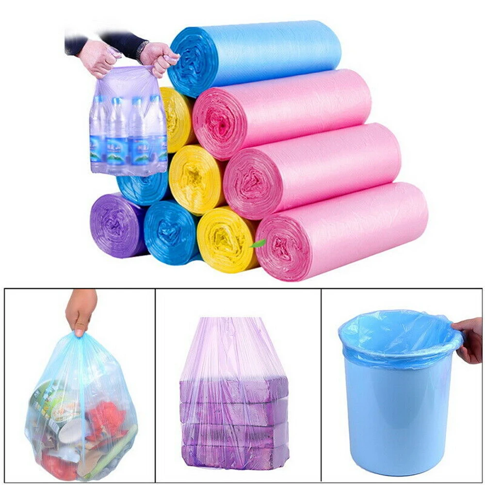 

Small Trash Bags Biodegradable Recycling Garbage Bags Compostable,100Count Tear & Leak Resistant Eco-Friendly Recycling Bags