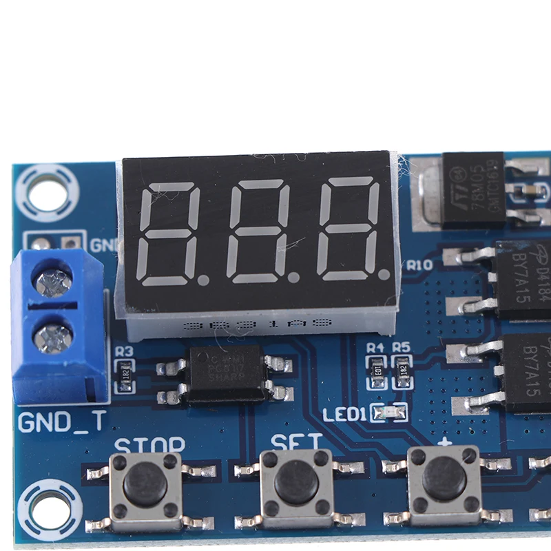 

1 х DC 12V 24V Цифровой реле задержки времени цикл запуска таймер переключатель монтажная плата синхронизации Управление модуль DIY много функци...