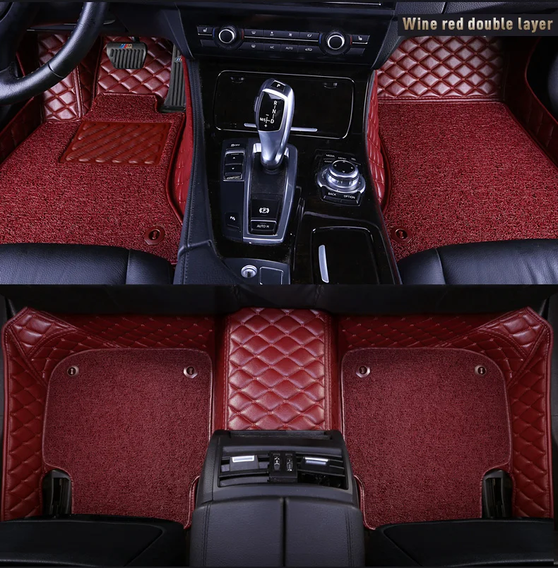 Автомобильный коврик для peugeot 308SW 408 508 607 2008 3008 4008 RCZ Водонепроницаемый автомобильные аксессуары кожаный коврик ковер лайнер