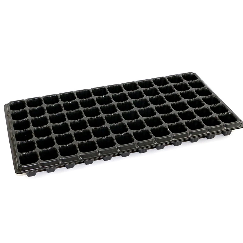 

4PCS 72 Holes for Greenhouse Hydroponic Seedlings to Sprout Thickening Planting Tray Seedling Tray