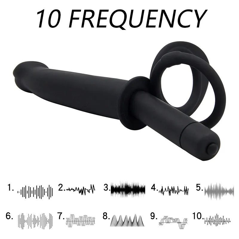 DOPAMONKEY Двойное проникновение ремешок на фаллоимитатор вибратор Анальная пробка