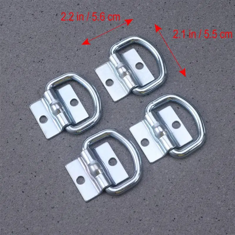 8 шт. подкованное кольцо для автомобильного прицепа D Крепежное буксировки