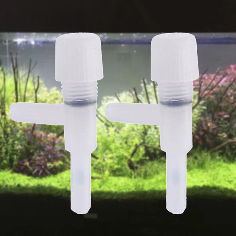 10 шт./лот аквариумный воздушный регулятор потоковая трубка разделительный