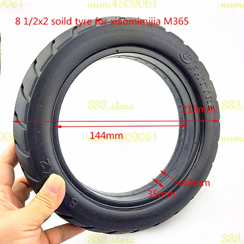 8 5 дюймовые передние/задние колеса для скутера сменные шины 1/2X2 Xiaomi Mijia M365