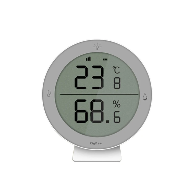

ZigBee Tuya Temperature Humidity Sensor Wireless Smart Electric LCD Digital Hygrometer Thermometer Tuya Smart Life App Control