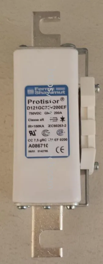 

New original 200A 750V D121GC75V200EF thermal fuse fuse power link fuse ceramic fuse hrc fuse