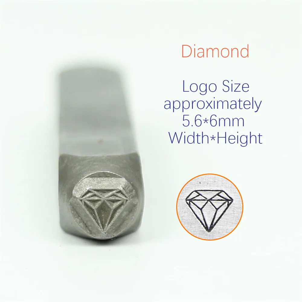 Moon/Diamond Design металлические ювелирные марки флэш звезда DIY браслет/ювелирные