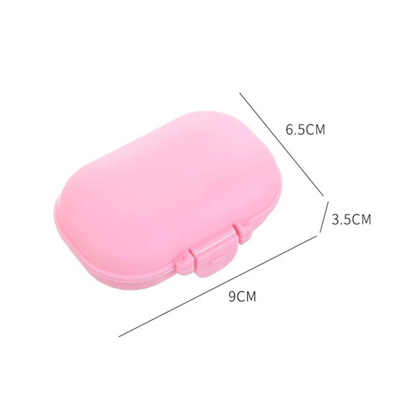 

4 Grids 7 Day Mini Weekly Tablet Pill Medicine Box Holder Storage Organizer Container Case Pill Box Splitters Travel Pill Box