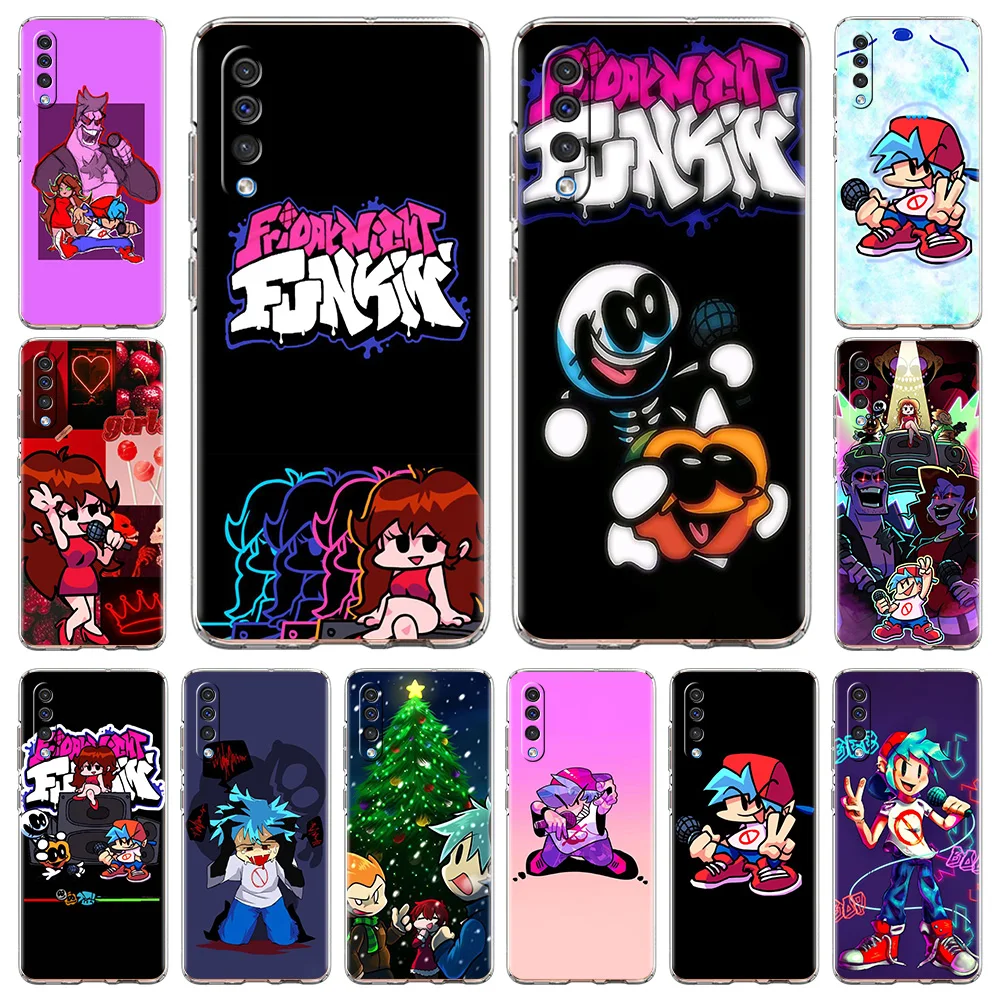 

Friday Night Funkin Luxury Phone Case for Samsung Galaxy A12 A32 A50 A70 A52 A40 A10 A20 A30 Cover Transparent Silicon Shell TPU