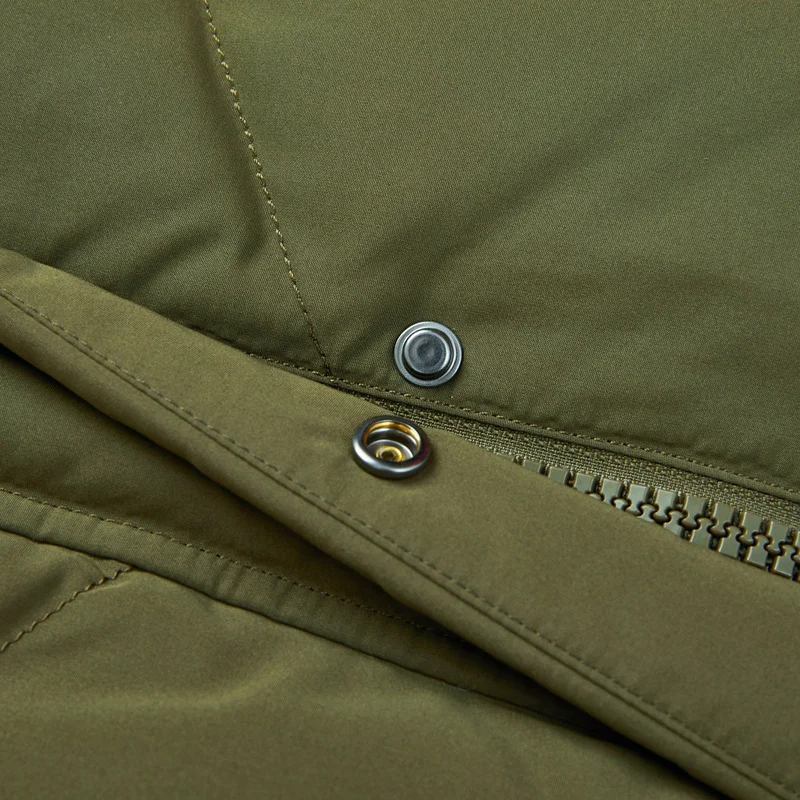 Женский зимний пуховик BOSIDENG с большим воротником из натурального меха женский