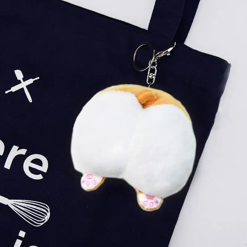 Забавное животное брелок для ключей подвеска нержавеющий аксессуары кошелек сумка|Брелоки| |
