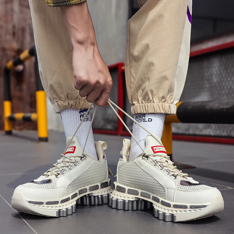 Человек визуально увеличивающая рост Спортивная обувь для мужчин кроссовки