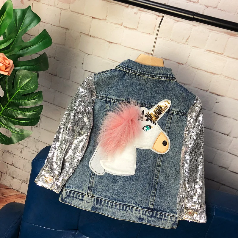 Babyinstar Baby Girl Jacket For Children Jeans Autumn Clothing Denim Girls Patchwork Mesh Coat | Детская одежда и обувь