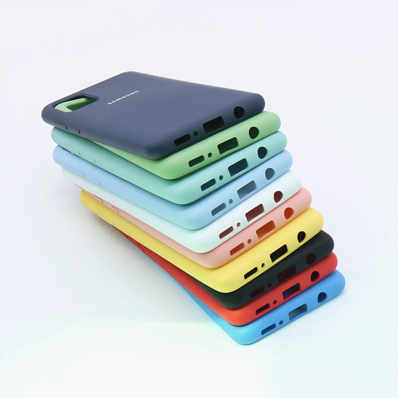 Чехол для Samsung Galaxy A51 ультратонкий силиконовый чехол из жидкого тпу телефона A71 SM
