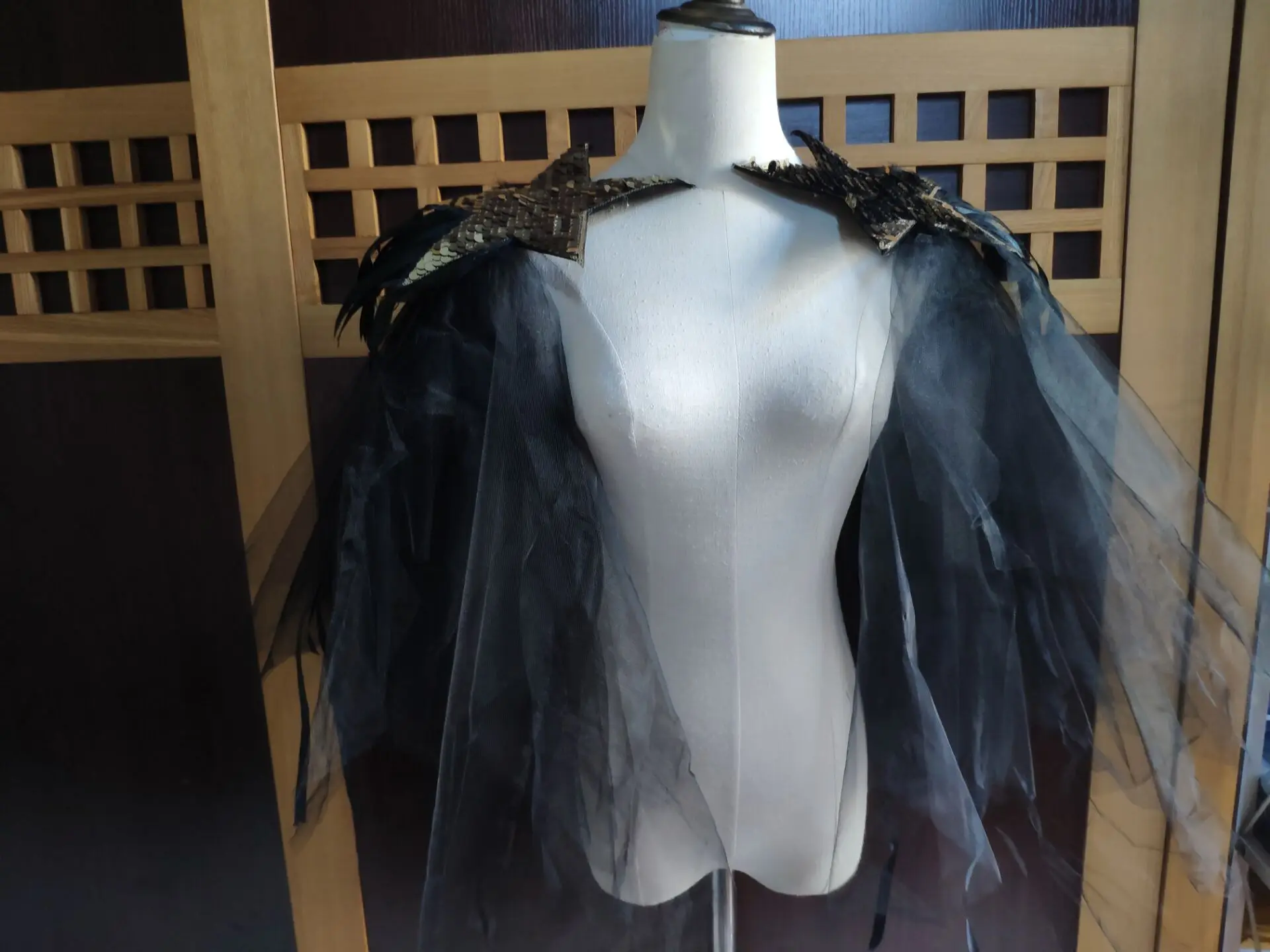 Большая сетчатая эполетка ручной работы брошь на плечо эполеты/эполеты