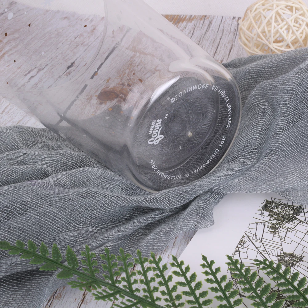 Набор из 2 стаканов для воды 400 мл двухслойные Стеклянные бутылки кофейные чашки