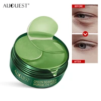 auquest 60pcs eye patches mask collagen eye patch natural moisturizing anti wrinkle aging remove dark circles eye bag skin care