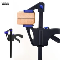 4 inch woodworking clamp f clamp gadget tool diy hand speed squeeze quick ratchet release clip kit work bar 4 inch wood working
