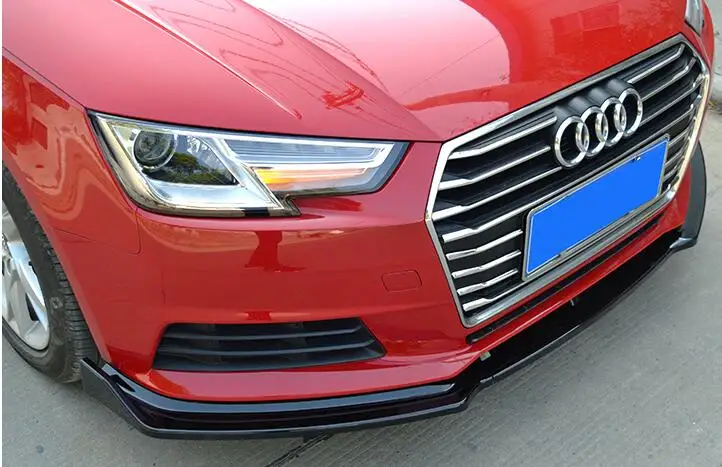Для AUDI A4 Задний Спойлер ABS задний передний бампер диффузор защитные бамперы для