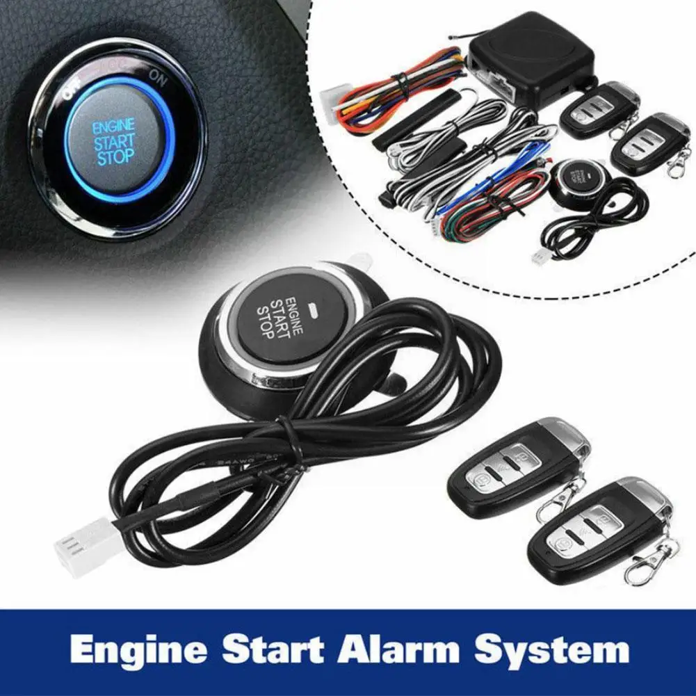 

Car PKE Keyless Entry One-button Start Modified Remote Universal Device Remote Control Preheating And Anti-theft Cooling B3F3