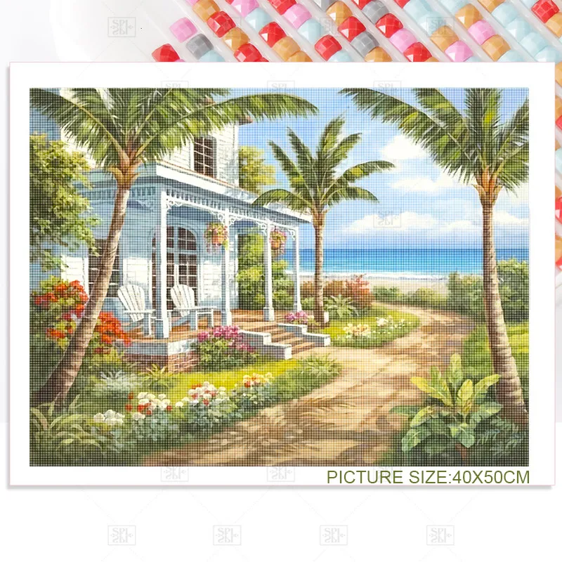 

Diamond Painting Square New Arrival Scenery Diamond Mosaic Sale Scenic Diamond Embroidery Nature Rhinestones Pictures