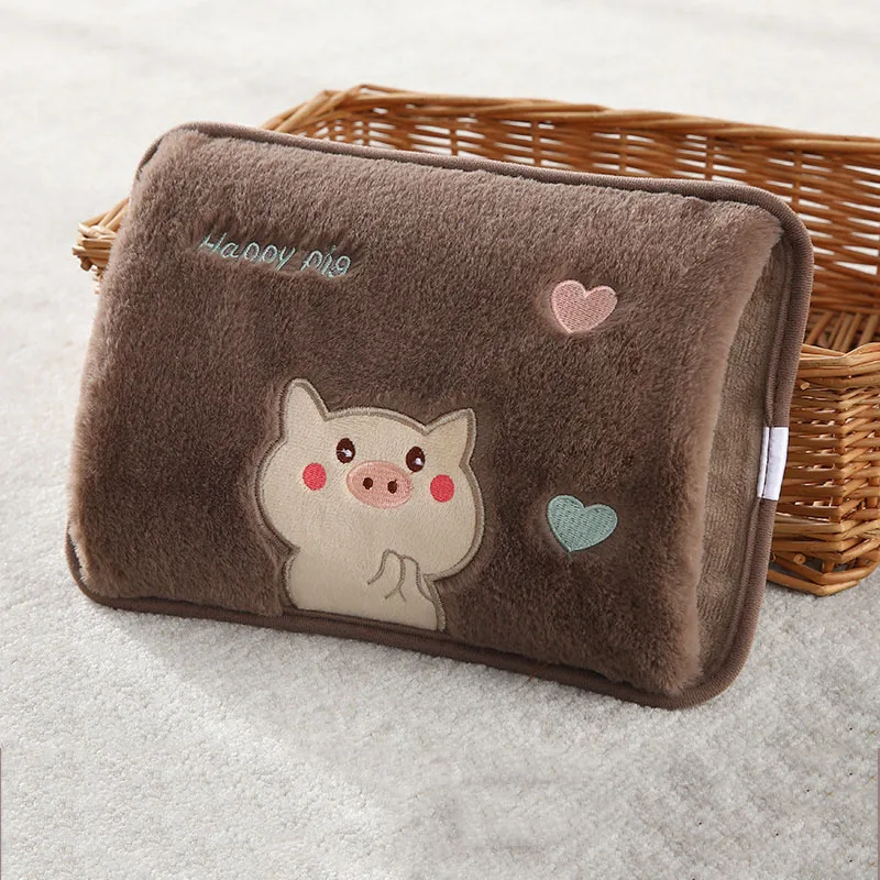 

Explosion Proof Hot Water Bag Rechargeable Hand Treasure Plush Warm Baby Girl Injection Lovely Winter